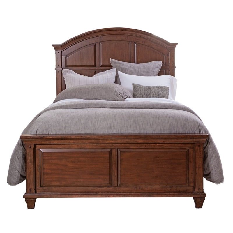 American Woodcrafters Sedona Queen 4 Piece Bedroom Set - Cinnamon Cherry