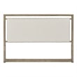 Arlington Queen Upholstered Panel Headboard - Nutmeg