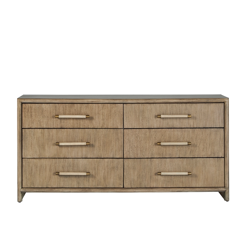 Arlington King Upholstered Panel 5pc Bedroom Set - Nutmeg