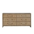 Arlington Queen Panel 5pc Bedroom Set - Nutmeg