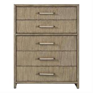 Arlington Queen Upholstered Panel 3pc Bedroom Set - Nutmeg