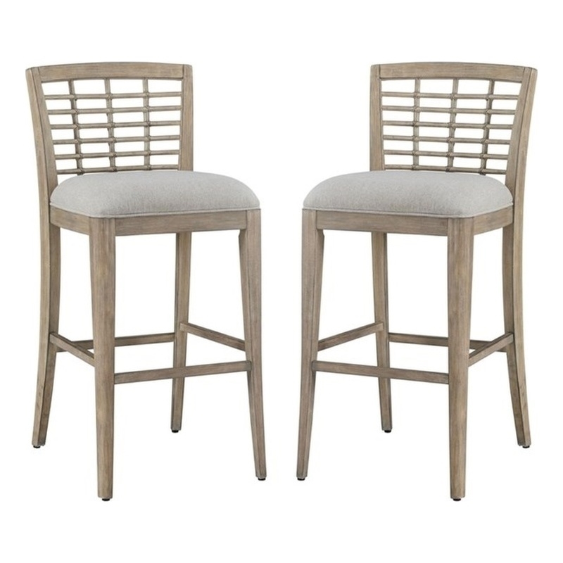 Beach Comber Bar Stool - Set of 2 - Brown