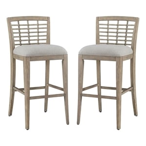 Beach Comber Bar Stool - Set of 2 - Brown