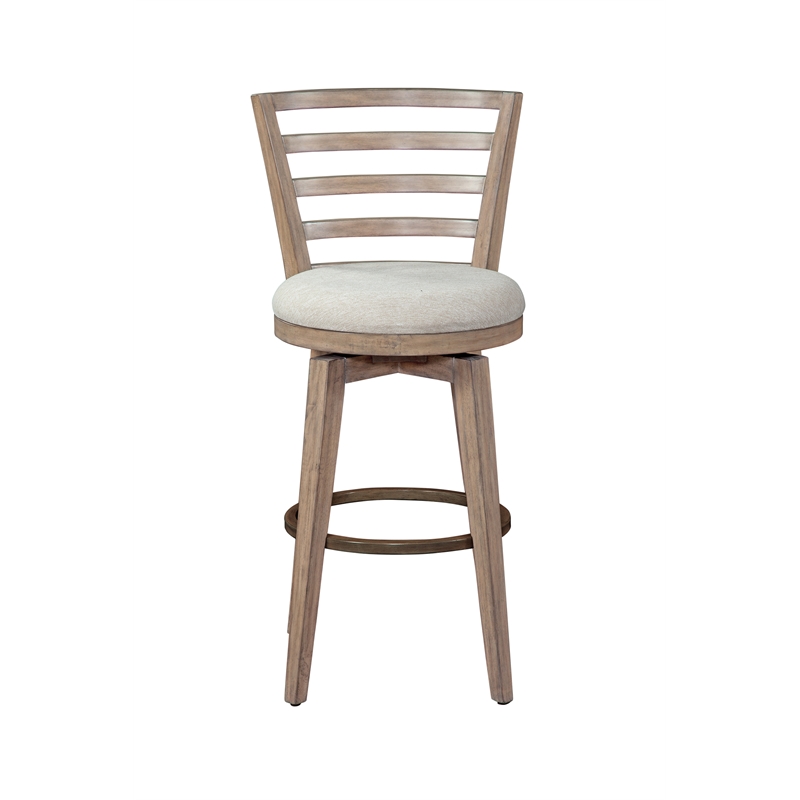 Meadowbrook Bar Height Swivel Stool - Brown