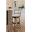 Meadowbrook Bar Height Swivel Stool - Brown