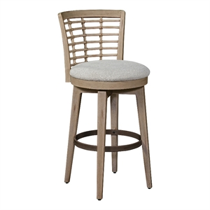 Beach Comber Bar Height Swivel Stool - Brown
