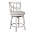 Beach Comber Counter Height Swivel Stool - Weathered White