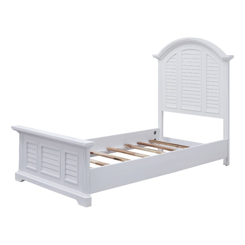 Heritage Coast Bed - Twin - Coastal White