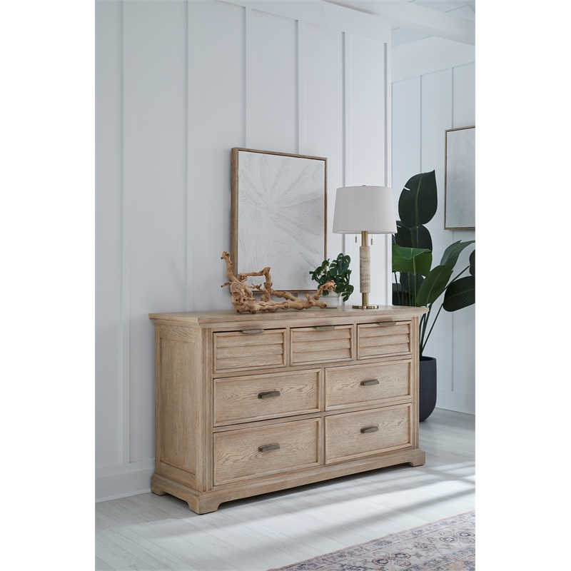 Heritage Coast 7-Drawer Dresser - Sea Oat