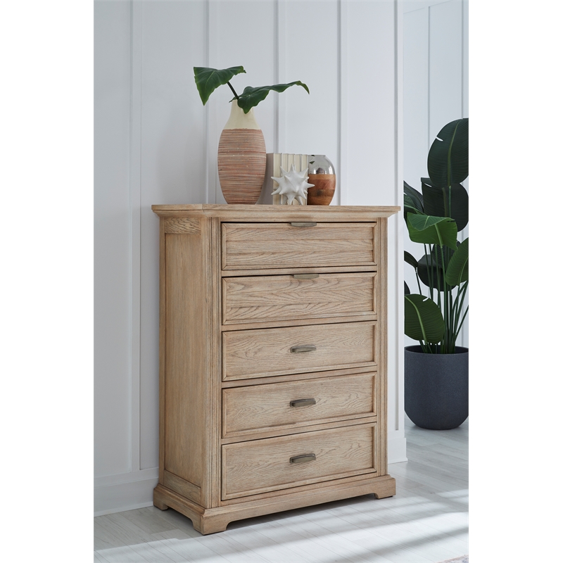 Heritage Coast 5- Drawer Chest - Sea Oat