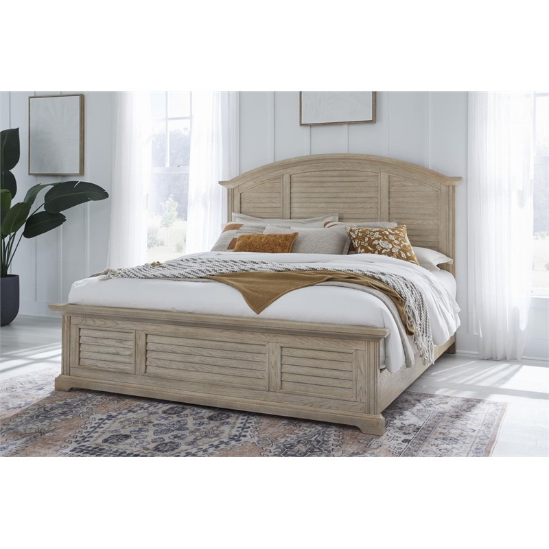 Heritage Coast Bed - Queen - Sea Oat - Natural