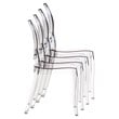 Compamia Elizabeth Polycarbonate Patio Dining Chair in Pink