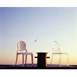 Compamia Elizabeth Polycarbonate Patio Dining Chair in Clear