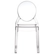 Compamia Elizabeth Polycarbonate Patio Dining Chair in Clear
