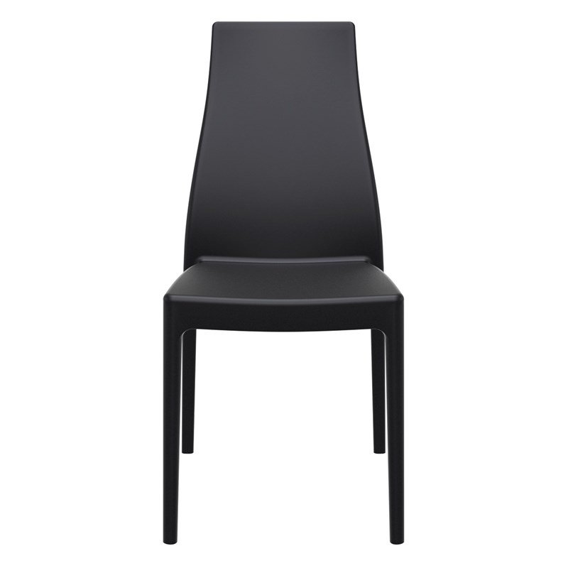 Compamia Miranda Patio Dining Chair in Black