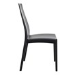 Compamia Miranda Patio Dining Chair in Black