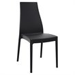 Compamia Miranda Patio Dining Chair in Black