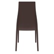 Compamia Miranda Patio Dining Chair in Brown