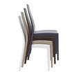 Compamia Miranda Patio Dining Chair in White