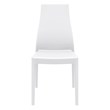 Compamia Miranda Patio Dining Chair in White