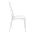 Compamia Miranda Patio Dining Chair in White