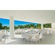 Compamia Miranda Patio Dining Chair in White