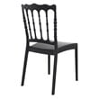 Compamia Napoleon Patio Dining Chair in Black