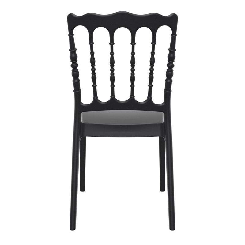 Compamia Napoleon Patio Dining Chair in Black