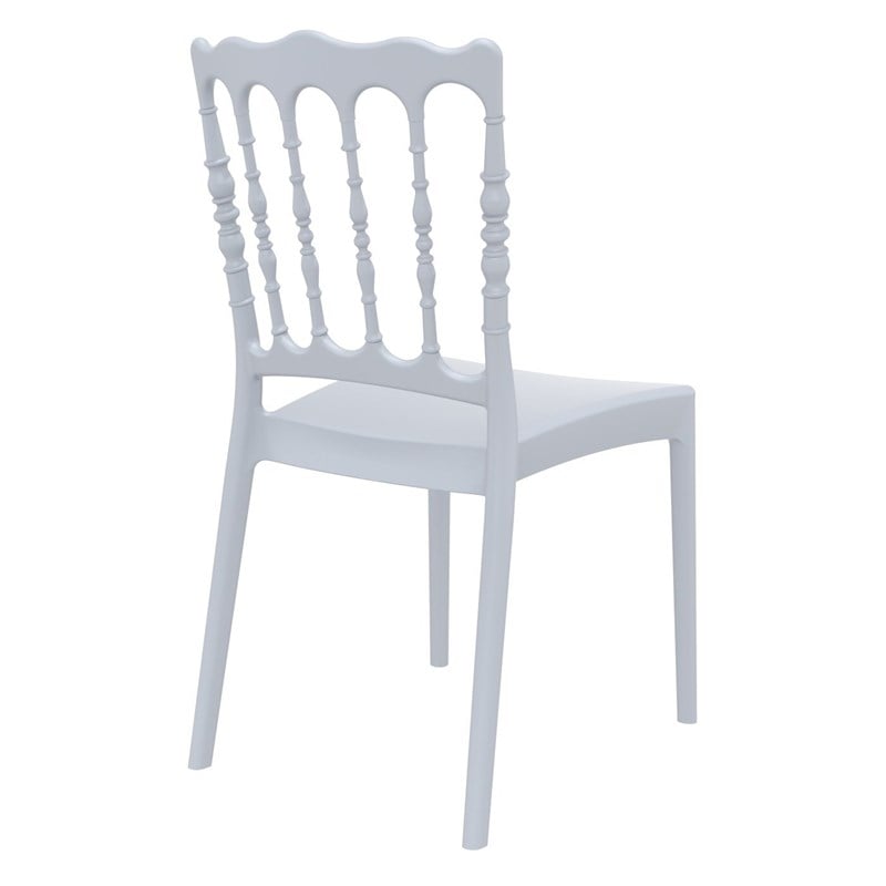 Compamia Napoleon Patio Dining Chair in Silver