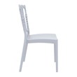 Compamia Napoleon Patio Dining Chair in Silver