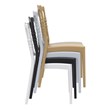 Compamia Napoleon Patio Dining Chair in Silver