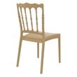 Compamia Napoleon Patio Dining Chair in Gold