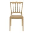 Compamia Napoleon Patio Dining Chair in Gold