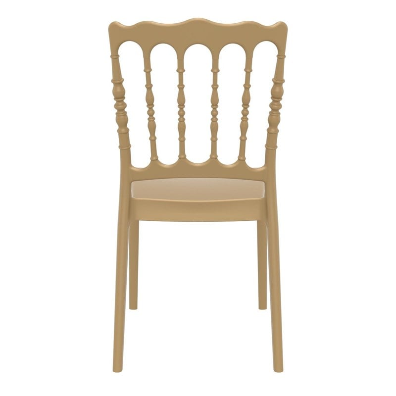 Compamia Napoleon Patio Dining Chair in Gold