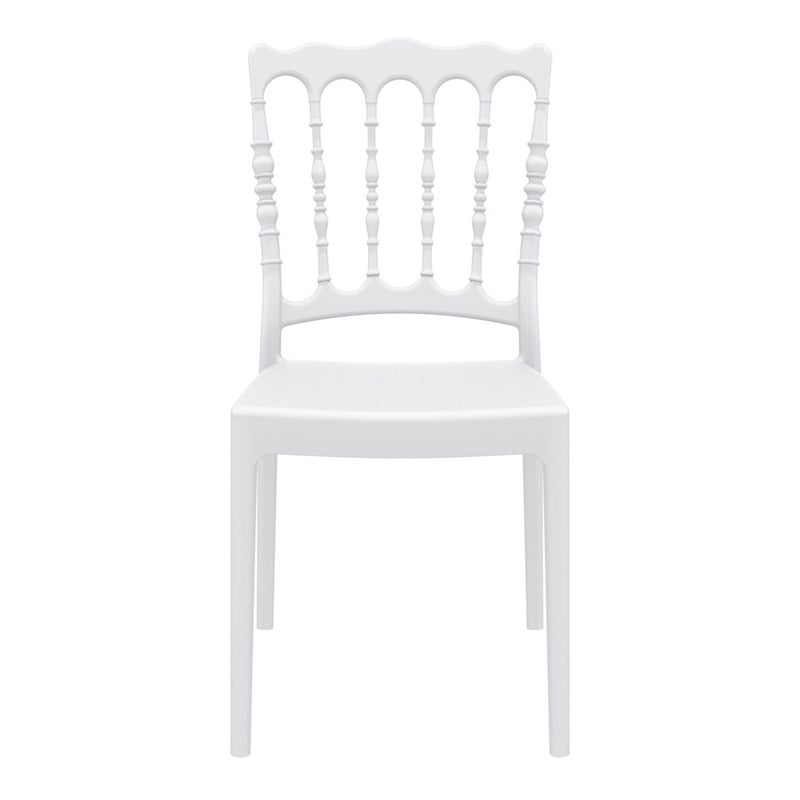 Compamia Napoleon Patio Dining Chair in White