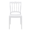 Compamia Napoleon Patio Dining Chair in White