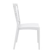 Compamia Napoleon Patio Dining Chair in White
