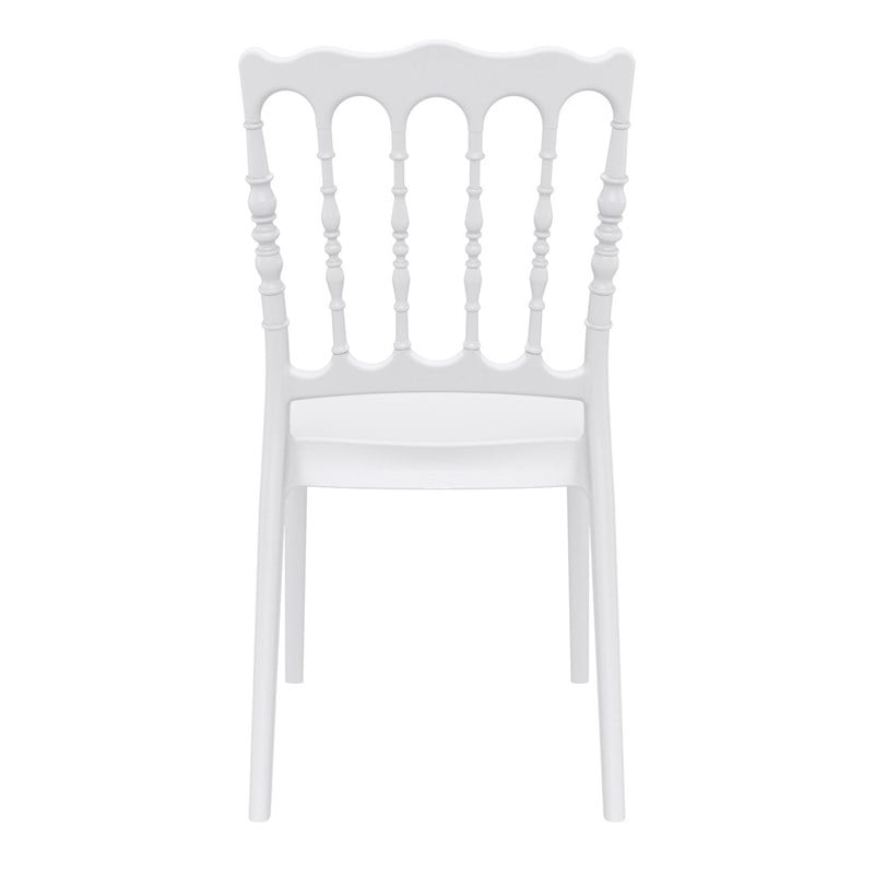 Compamia Napoleon Patio Dining Chair in White
