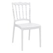 Compamia Napoleon Patio Dining Chair in White