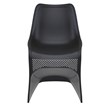 Compamia Bloom Patio Dining Chair in Black