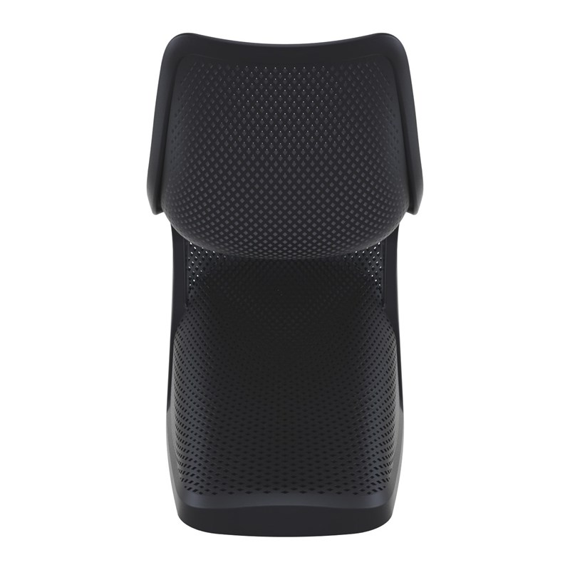 Compamia Bloom Patio Dining Chair in Black