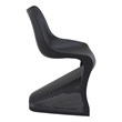 Compamia Bloom Patio Dining Chair in Black