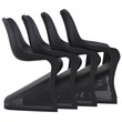 Compamia Bloom Patio Dining Chair in Black