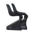 Compamia Bloom Patio Dining Chair in Black