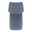 Compamia Bloom Patio Dining Chair in Dark Gray