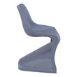 Compamia Bloom Patio Dining Chair in Dark Gray