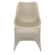 Compamia Bloom Patio Dining Chair in Taupe