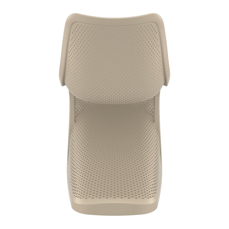 Compamia Bloom Patio Dining Chair in Taupe