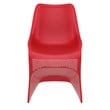 Compamia Bloom Patio Dining Chair in Red