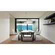 Compamia Bloom Patio Dining Chair in White